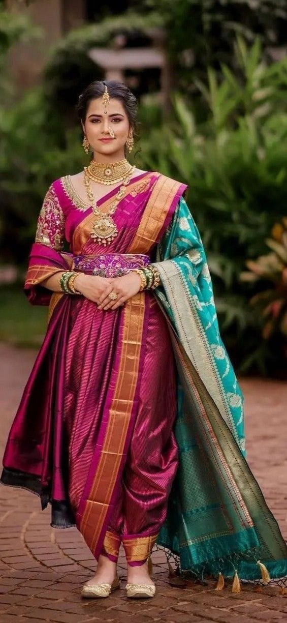 The Elegance of Nauvari Saree: A Timeless Tradition